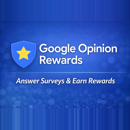 Google Opinion Rewards mobile survey app for short surveys