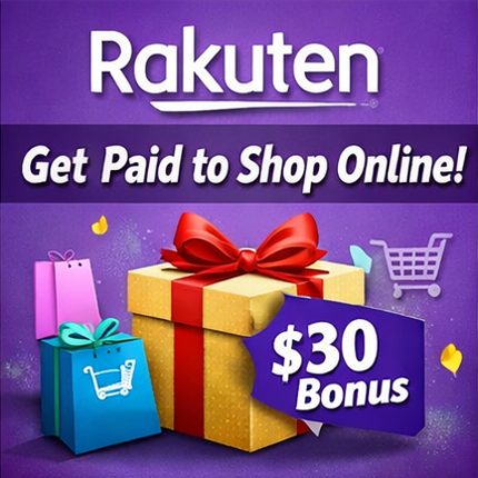 Rakuten cashback site for online shopping and store cashback offers
